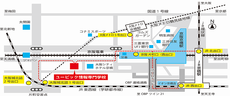ubik access map